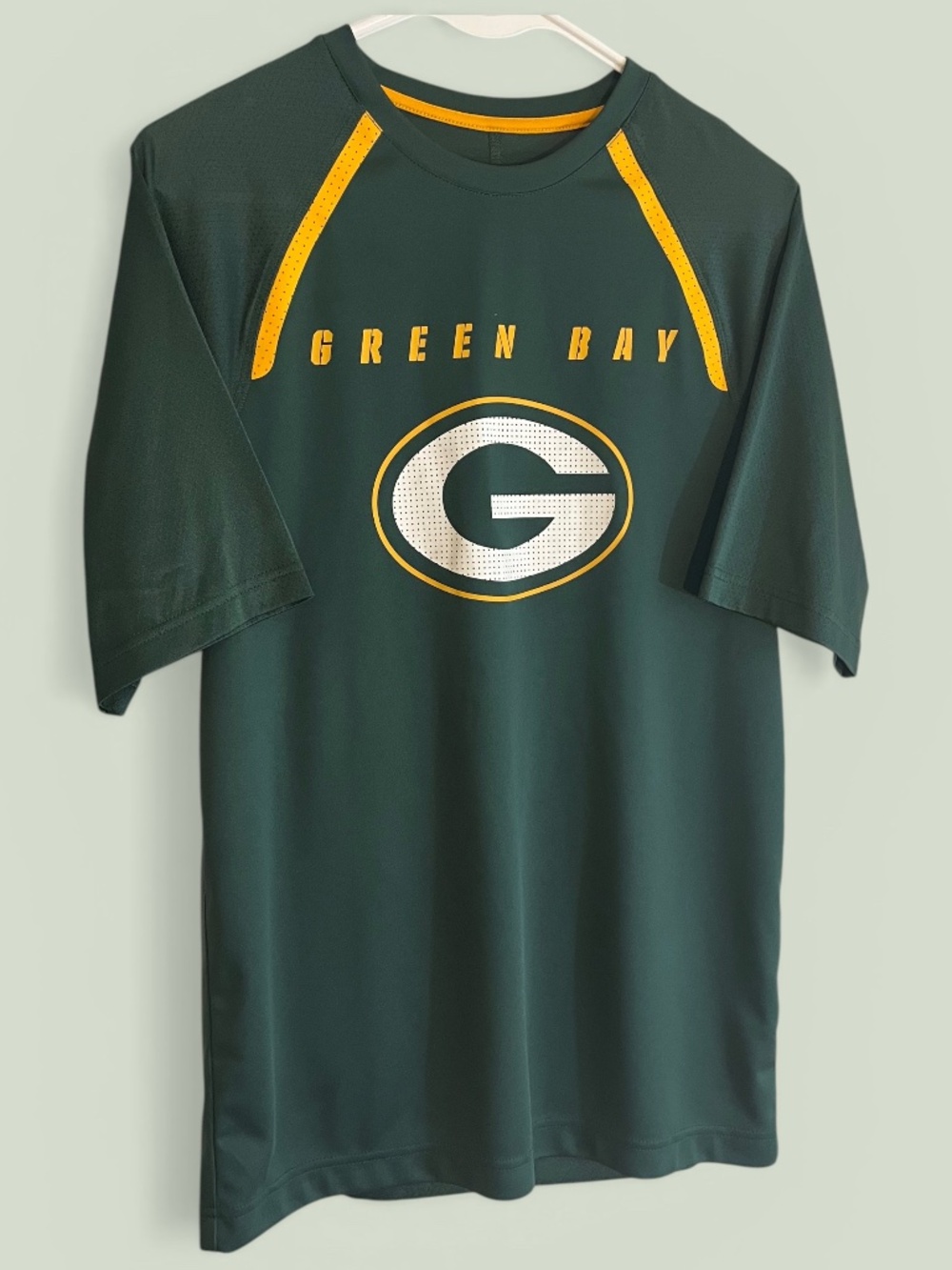 Majestic Cool Base Green Bay Packers Tee Size S